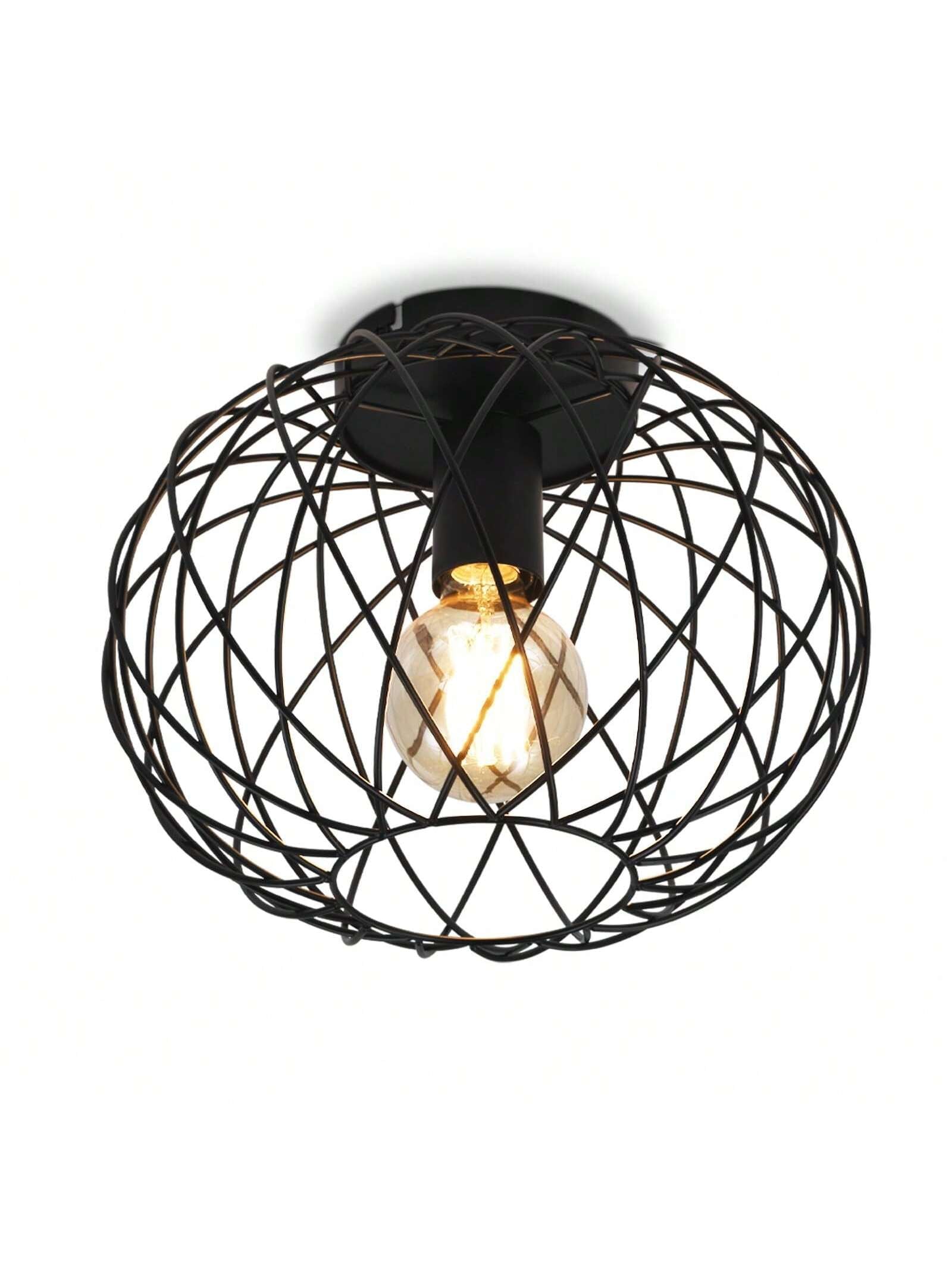 Lampara para techo esférica.