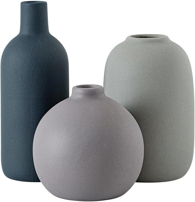 Juego de 3 jarrones decoración