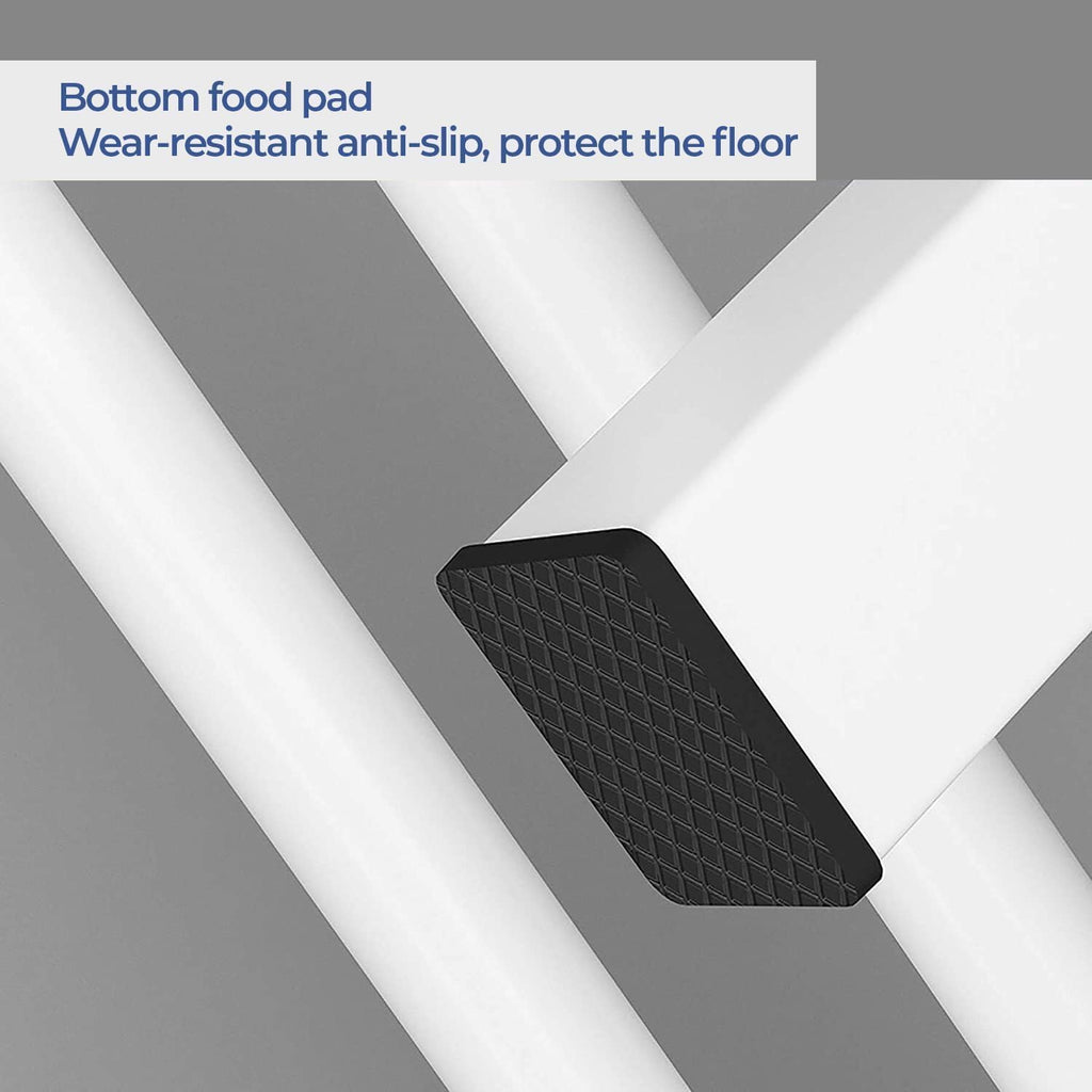 Perchero burro doble en blanco