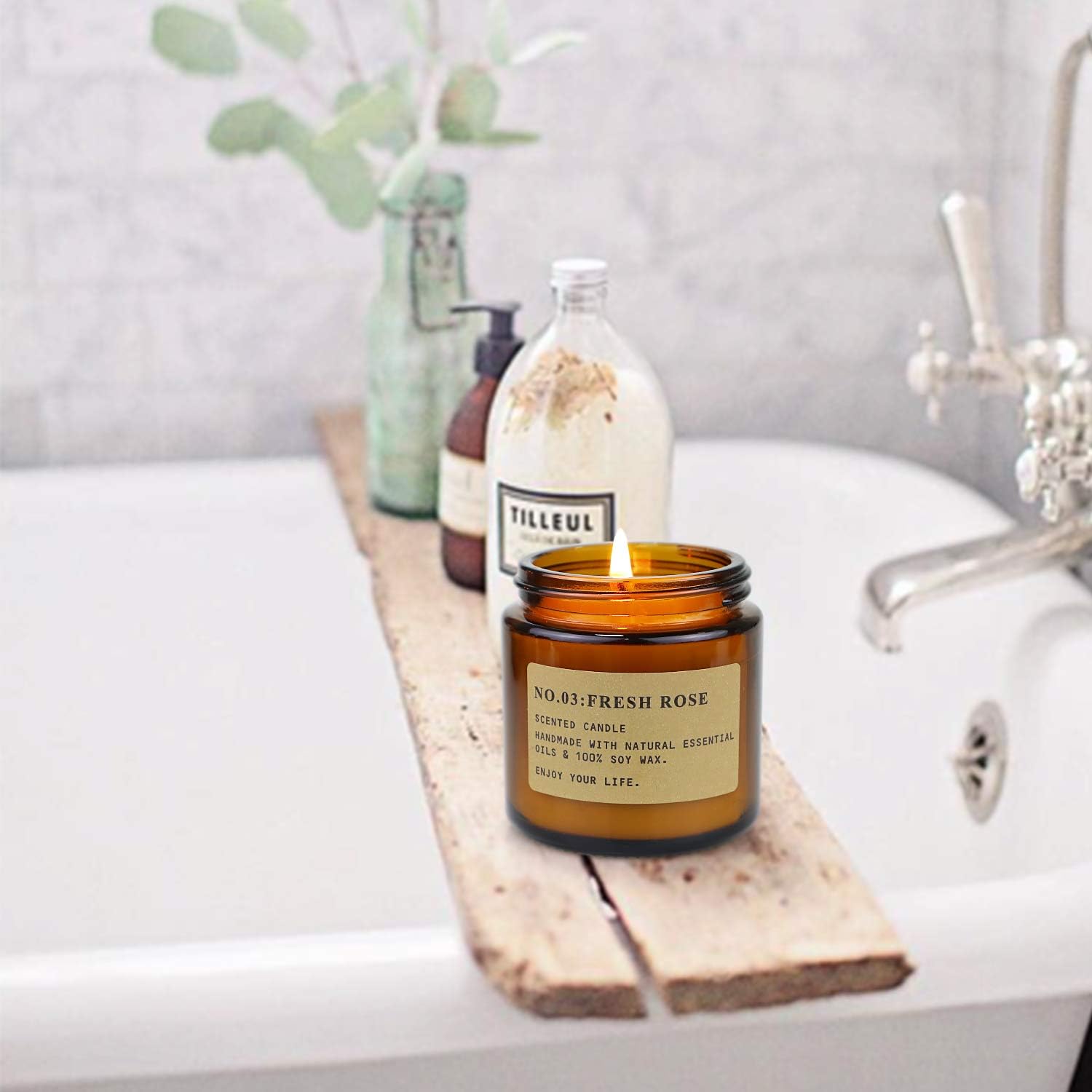 Pack de 6 velas aromáticas frutales