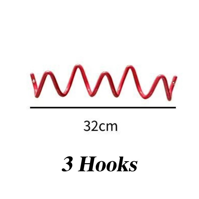 Perchero ondulado pared